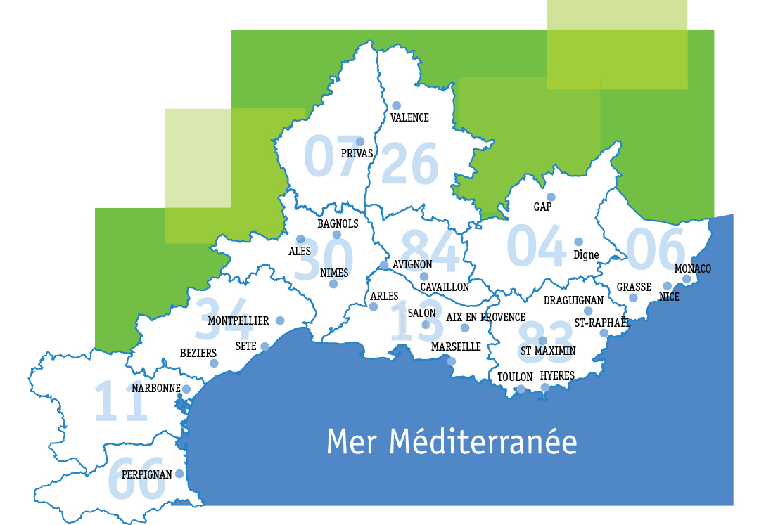 zone d'intervention